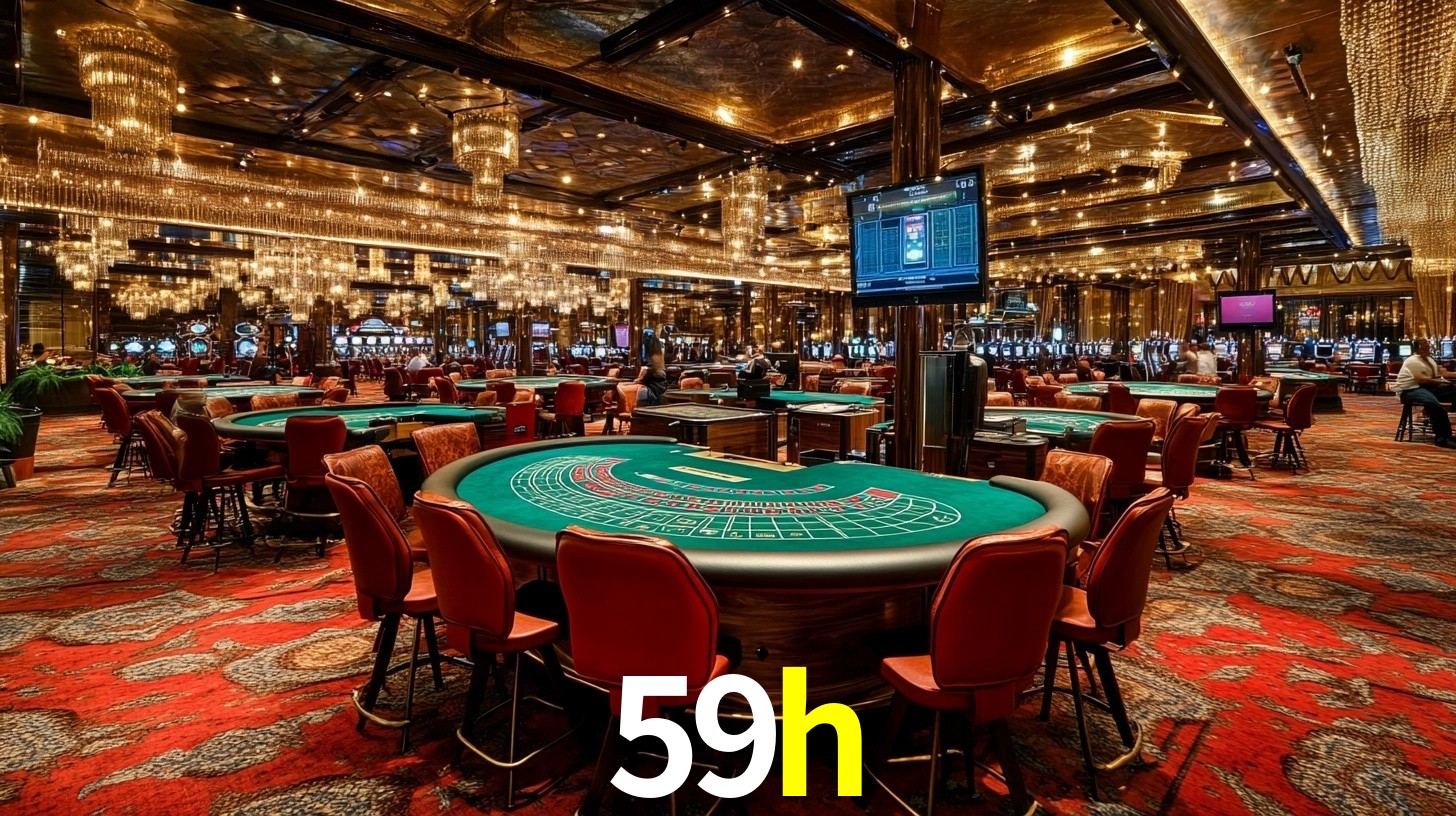 Sinta a adrenalina dos jogos de cassino com 59h